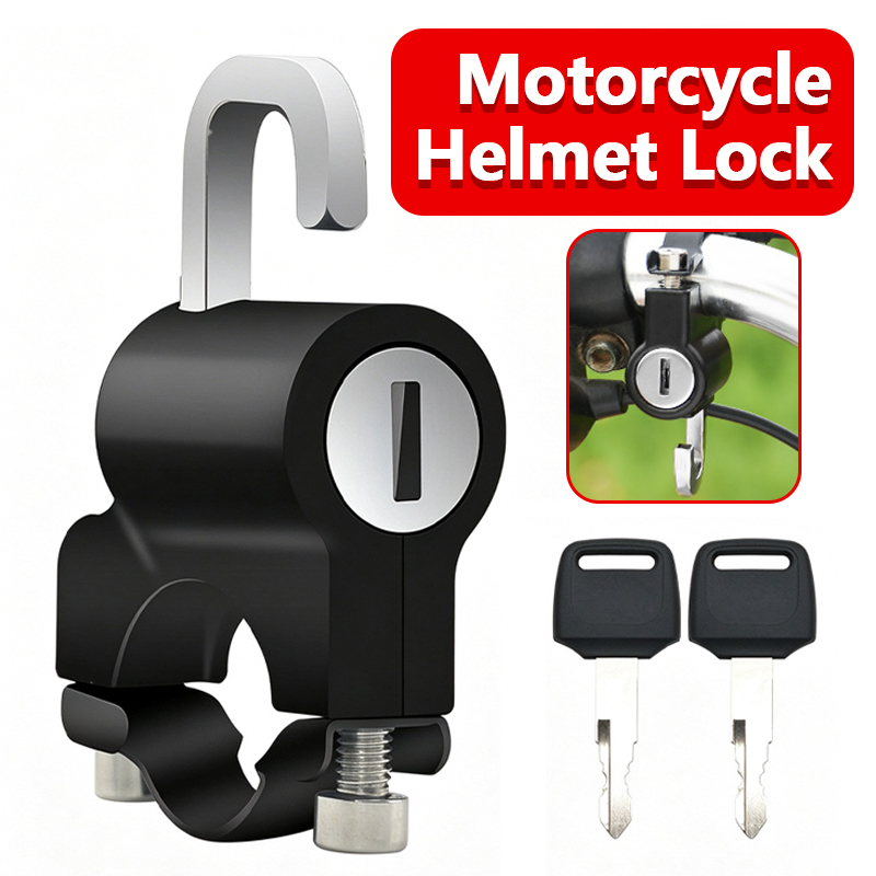 Commuter Bike Lock - ﻿ Universal Motorcycle Helmet Lock Anti-Theft