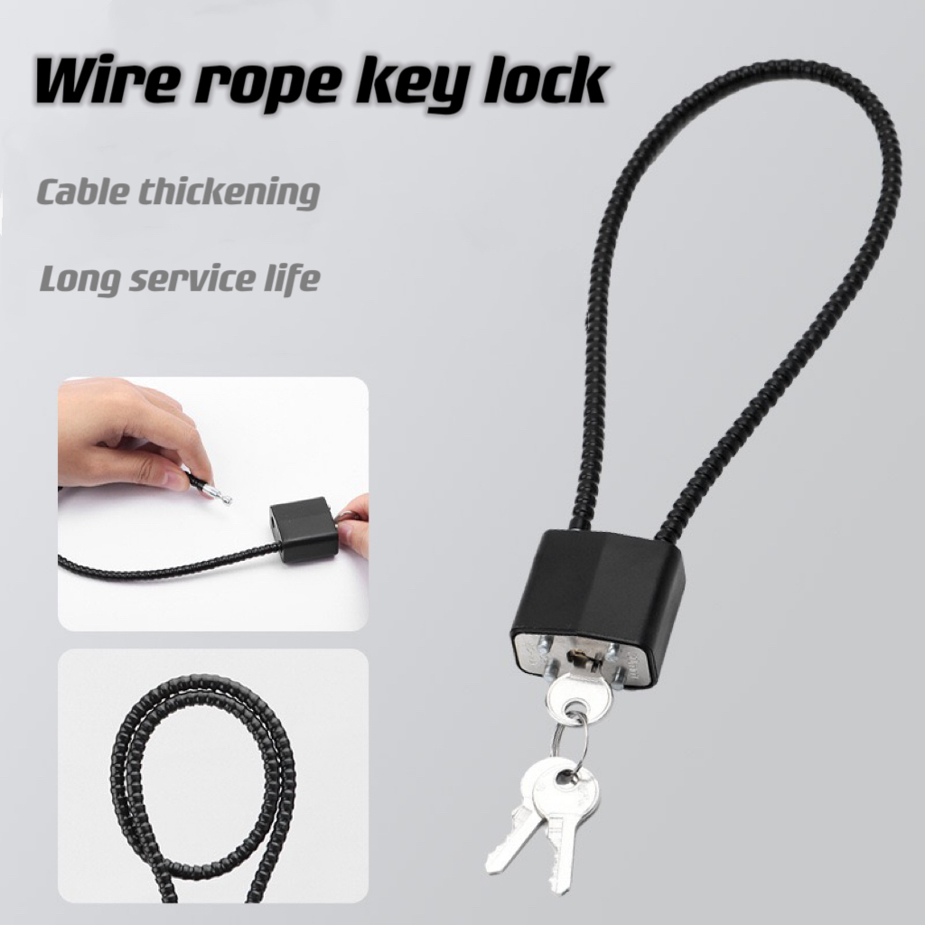 1pc Soft Steel Cable Anti-Thef - đánh giá và giá Cable Lock Flexible