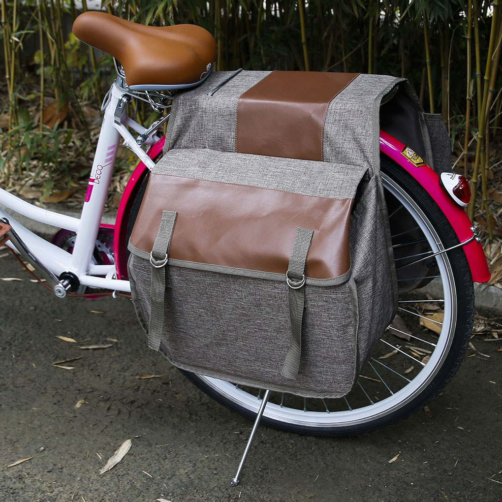 30L Rear Rack Bag Bike Canvas  - đánh giá và giá Panniers Waterproof Rear